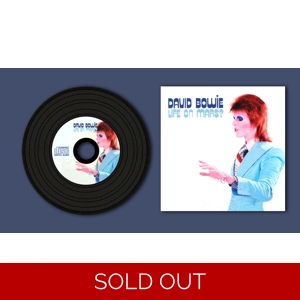 David Bowie: 40th Anniversary Replica Vinyl  Life On Mars? CD